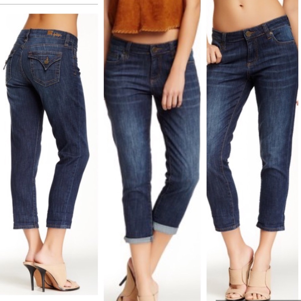 Kut from the Kloth Bardot Skinny Crop  Jean